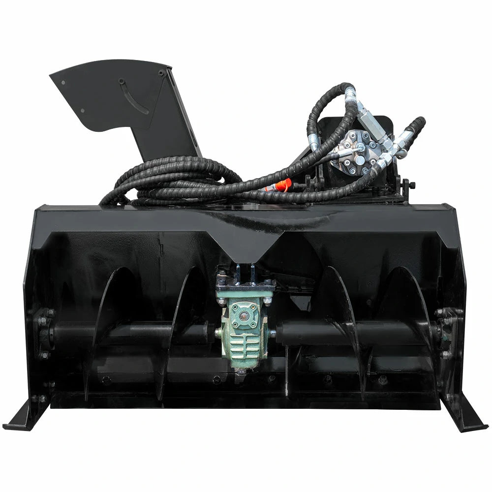 JEMG Snow Blower Attachment for JEMG Skid Steer Loader