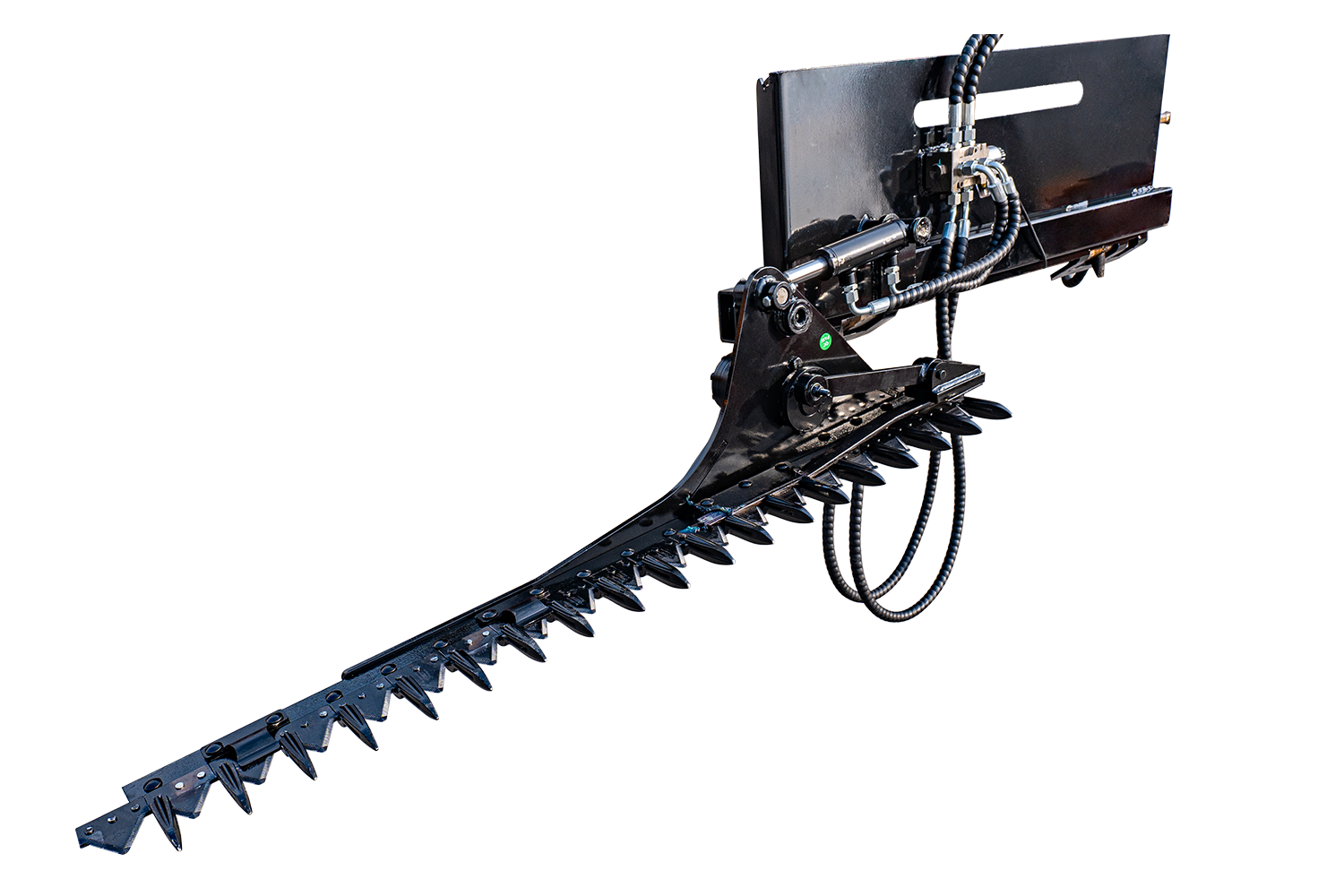 JEMG 59" Hedge Lawn Mower String Trimmer Attachment for Skid Steer, Grass Cutting Machine