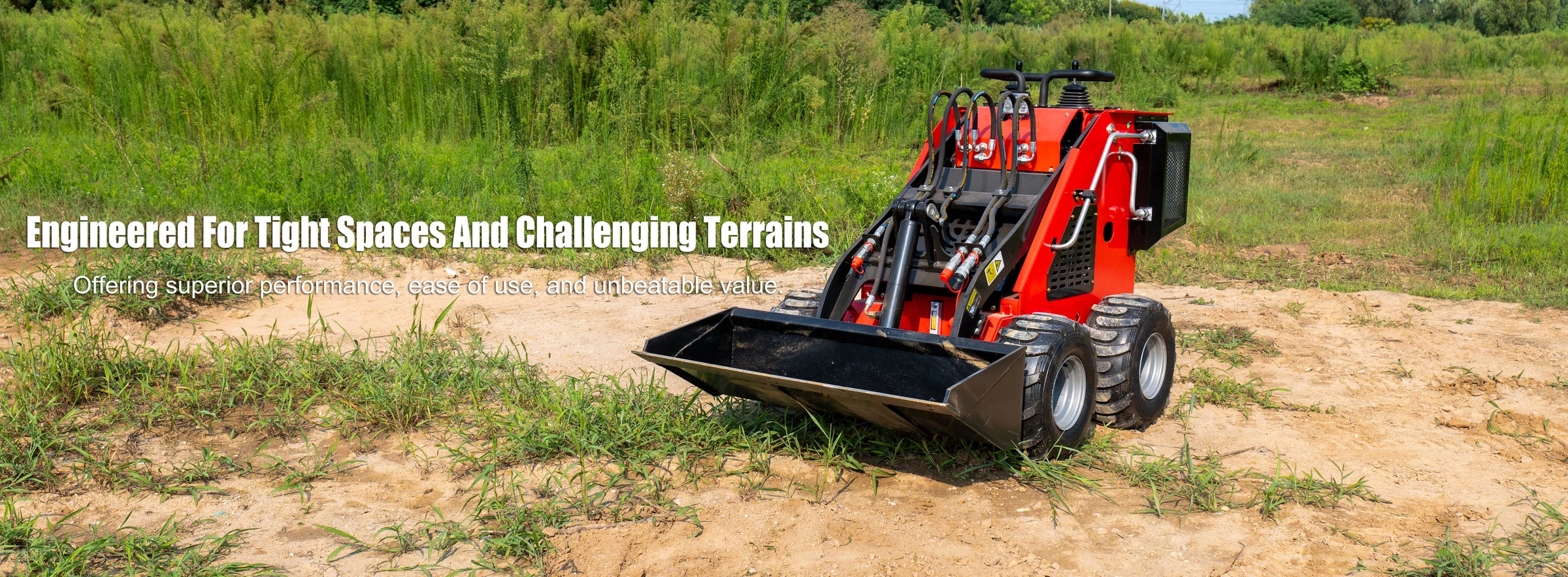 JEMG compact skid steer loader