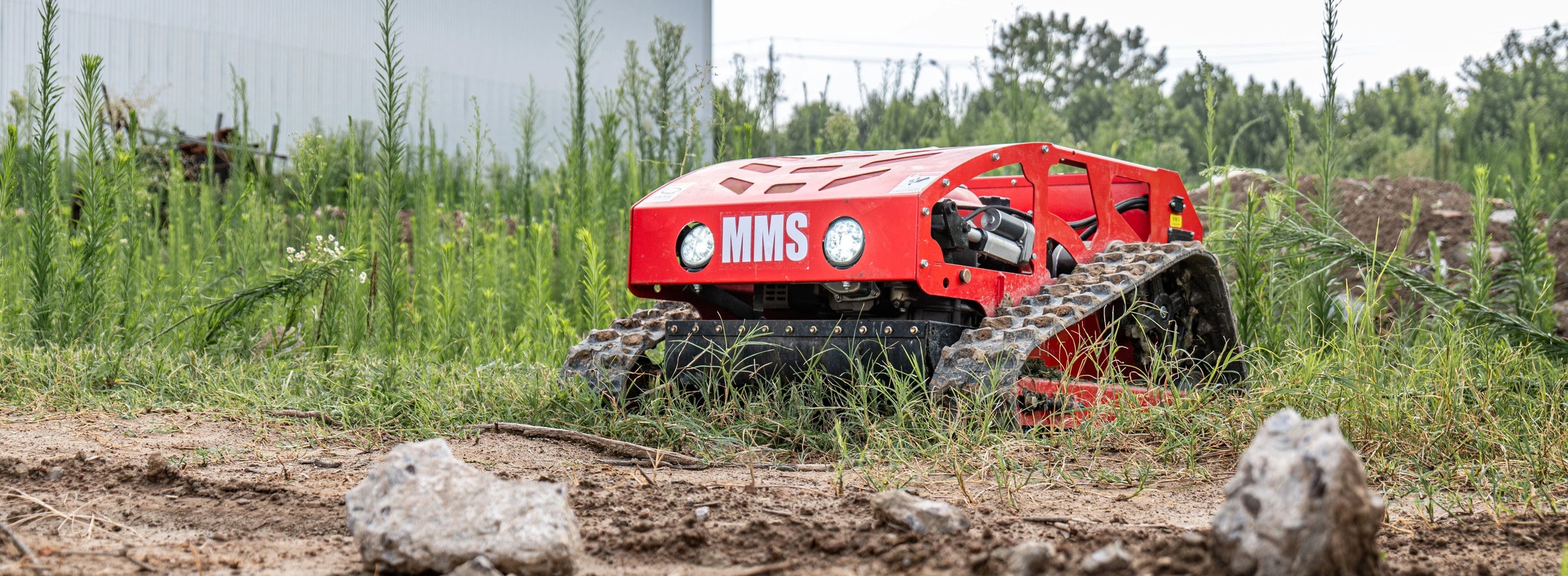 JEMG remote control tracked lawn mower